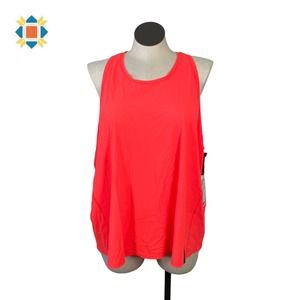 Athleta Allyson Felix Women's 3X Coral Orange The Ultimate Legend Tank Top NEW